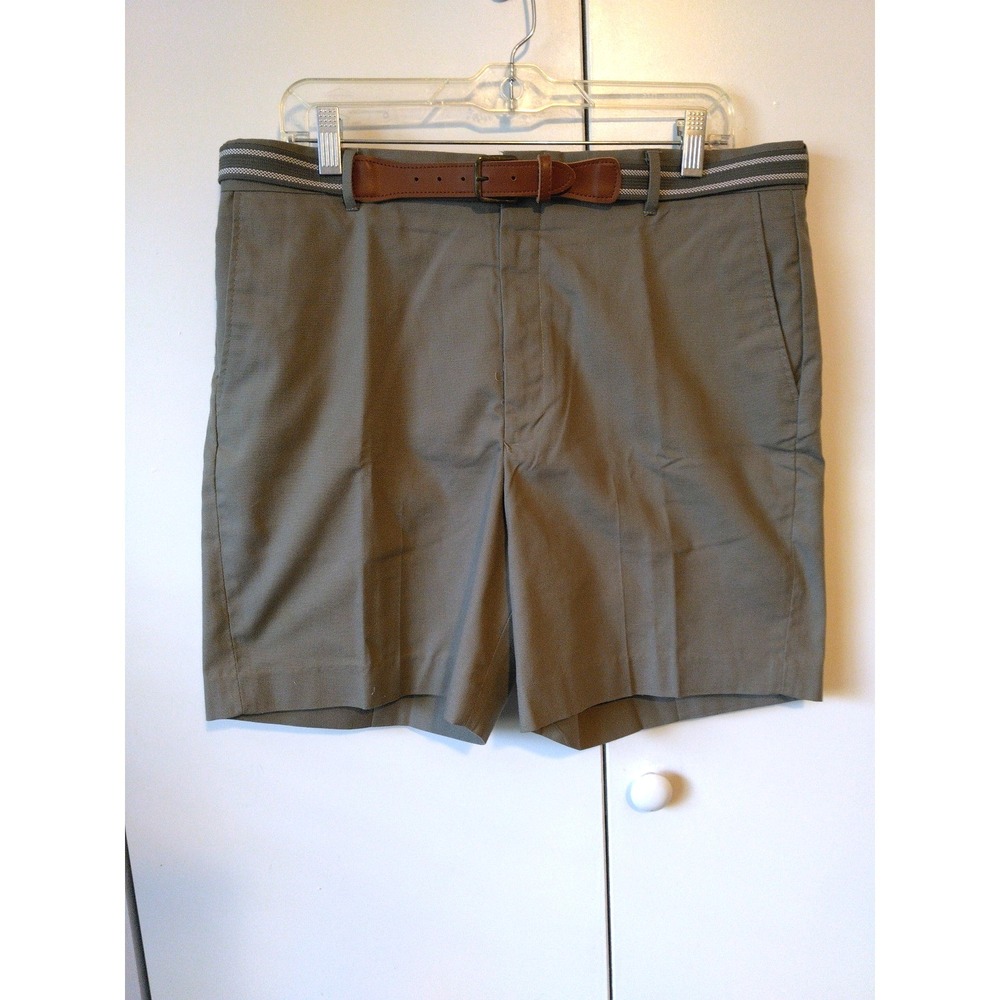Men's Preppy Belted Chino Shorts Size 36 Ivy‎ League Old Money Country Club